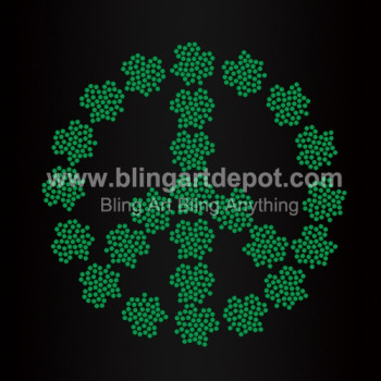 Rhinestone Irish Iron On Motifs Rhinestone Irish Iron On Motifs